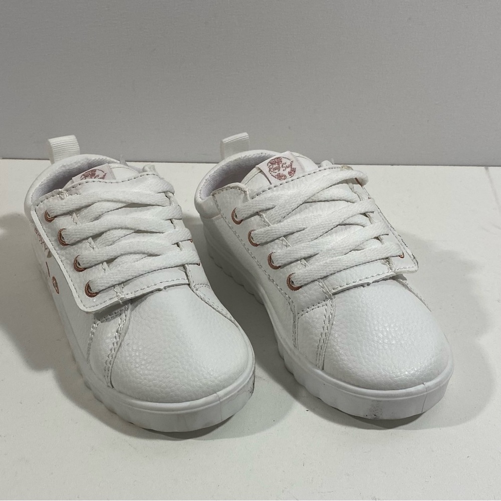 Roxy Toddler White Sheilahh Sneakers Size 10